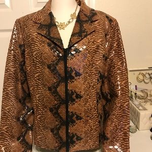 Selene Sport Animal Print Jacket